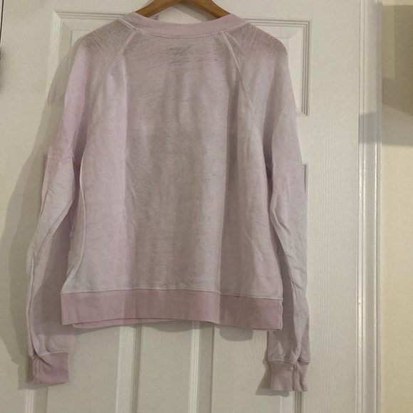 Recycled Karma AC/DC Highway To Hell Sweatshirt Pink XS - Picture 4 of 9